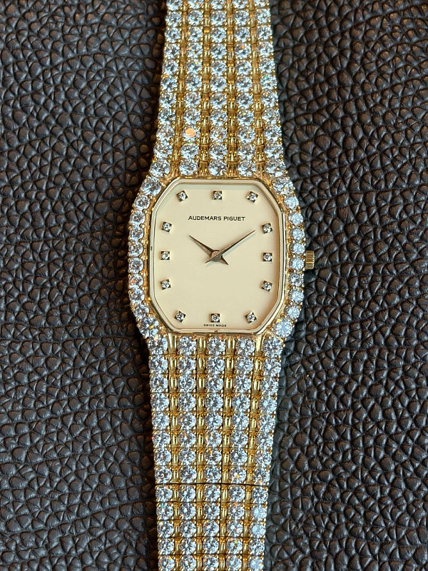 Audemars Piguet Bamboo Pave Diamonds
