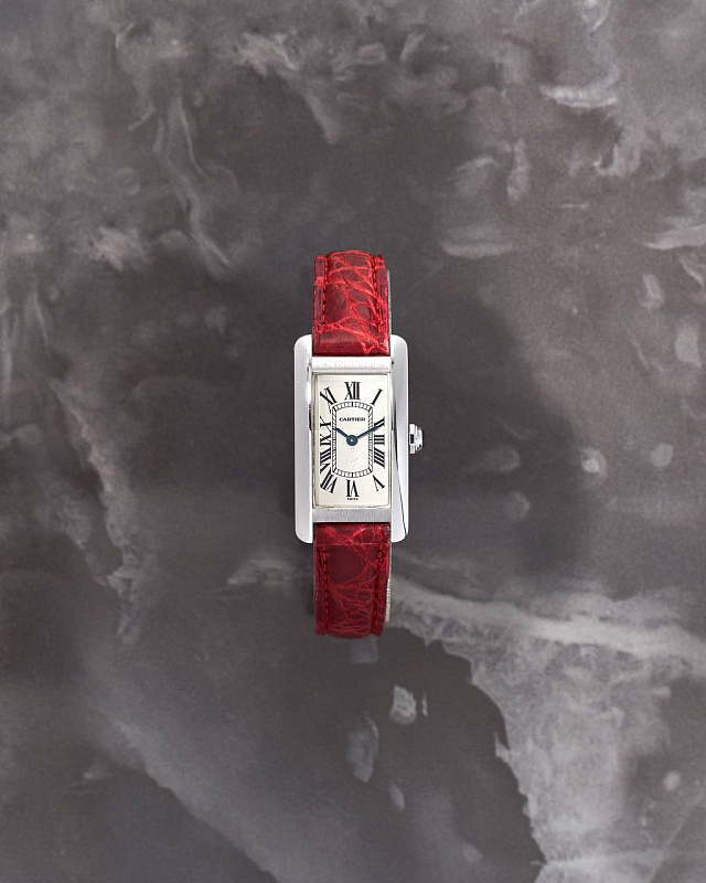 Cartier Tank Américaine Ladies White Gold 1713