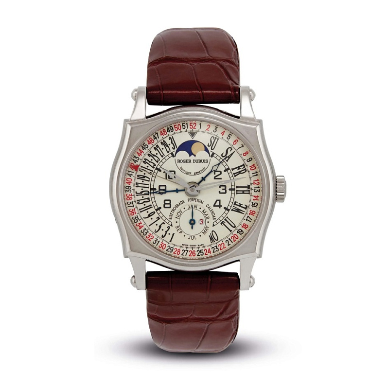 Roger Dubuis Sympathie Bi-Retrograde Perpetual Calendar Chronograph White Gold