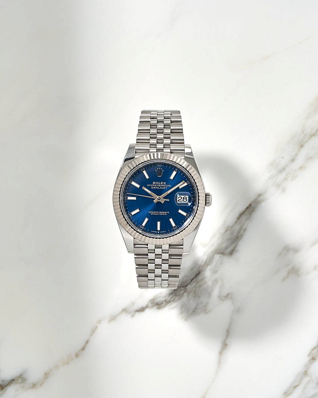 Rolex Datejust 41mm Blue Dial Jubilee 2025 year 126334