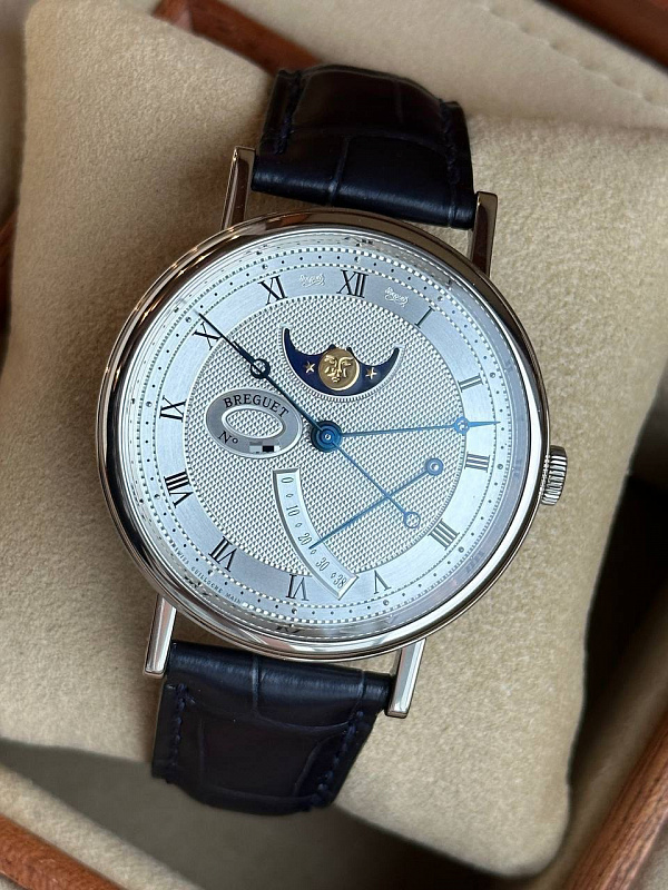 Breguet Classic Moonphase Power Reserve 7787 White Gold