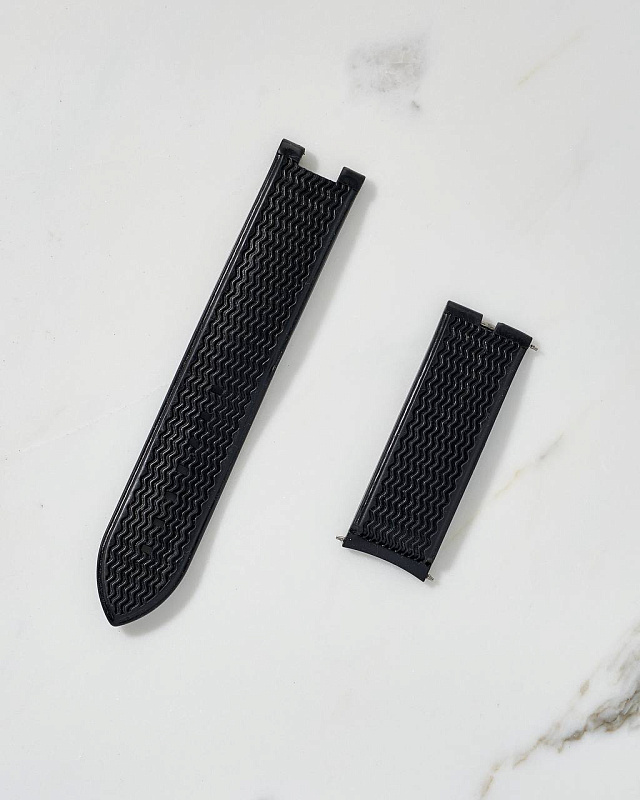 Ремешок Bovet Rubber Strap 22x22mm Black