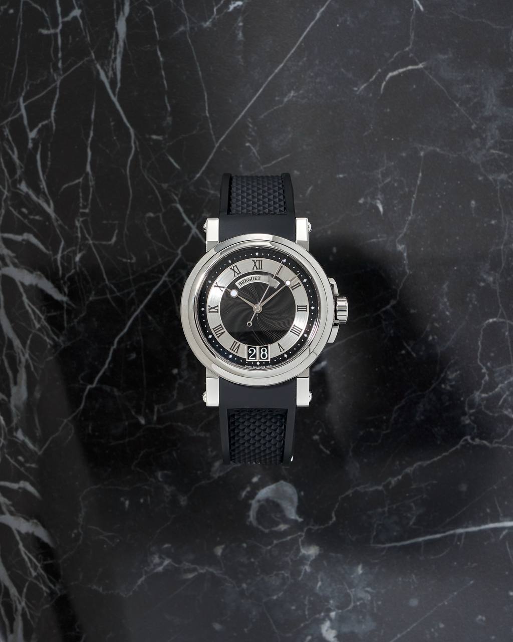 Breguet Marine Big Date Black Dial 5817