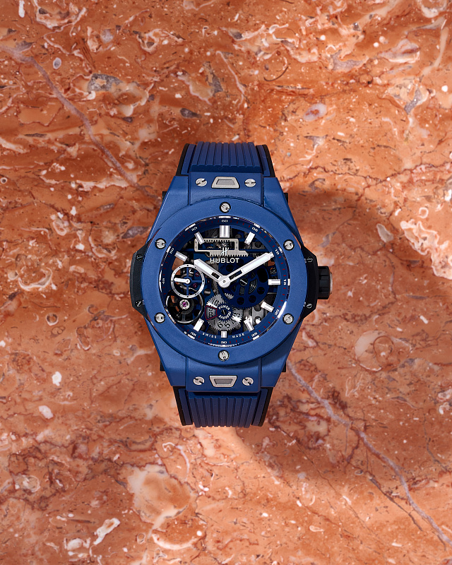 Hublot Big Bang MECA-10 Ceramic Blue 45mm