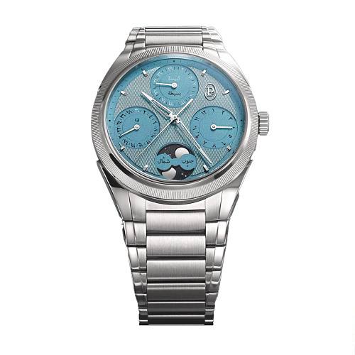 Parmigiani Fleurier Tonda PF Hijri Perpetual Calendar Ice Blue Dial 