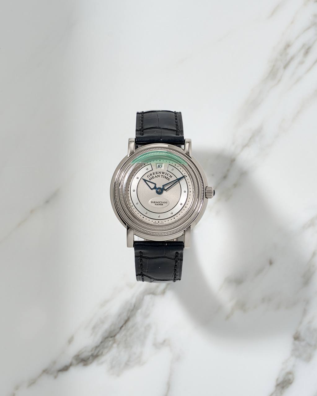 Parmigiani Fleurier Toric Memory Time GMT White Gold NEW