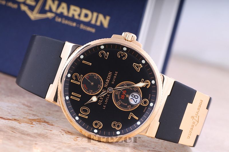 Ulysse Nardin Maxi Marine Chronometer Rose Gold
