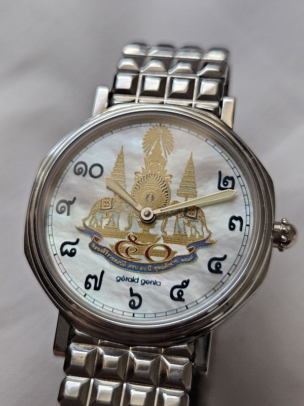 Gérald Genta Jubilee Thailand 50th Anniversary Celebration MOP Dial