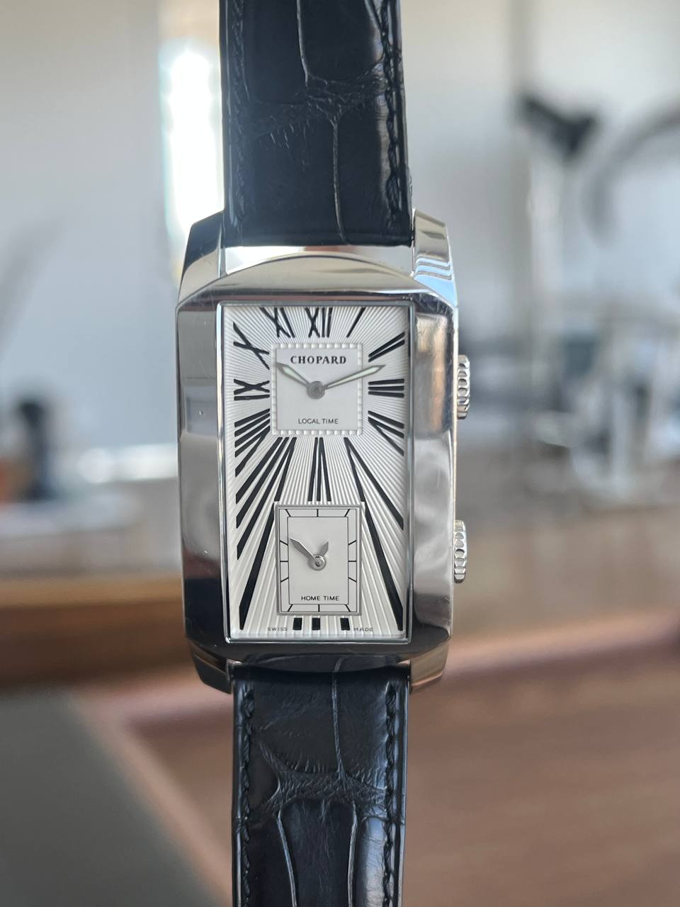 Chopard L.U.C Dual Tec GMT White Gold