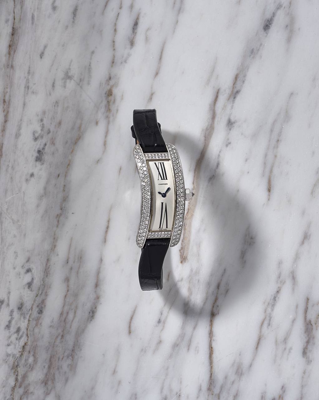 Cartier Tank S Americaine White Gold 2625