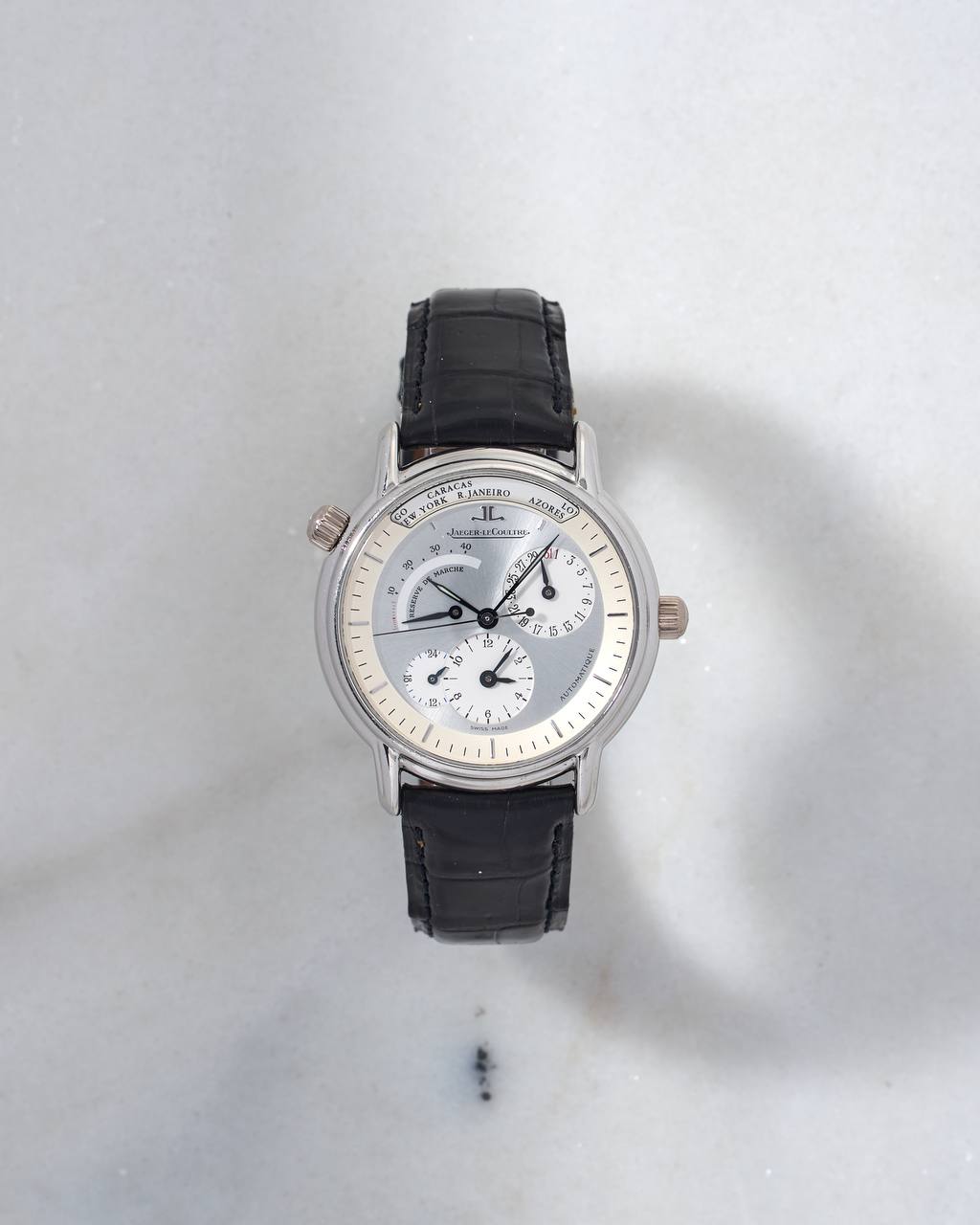 Jaeger LeCoultre Master Control Geographic Platinum