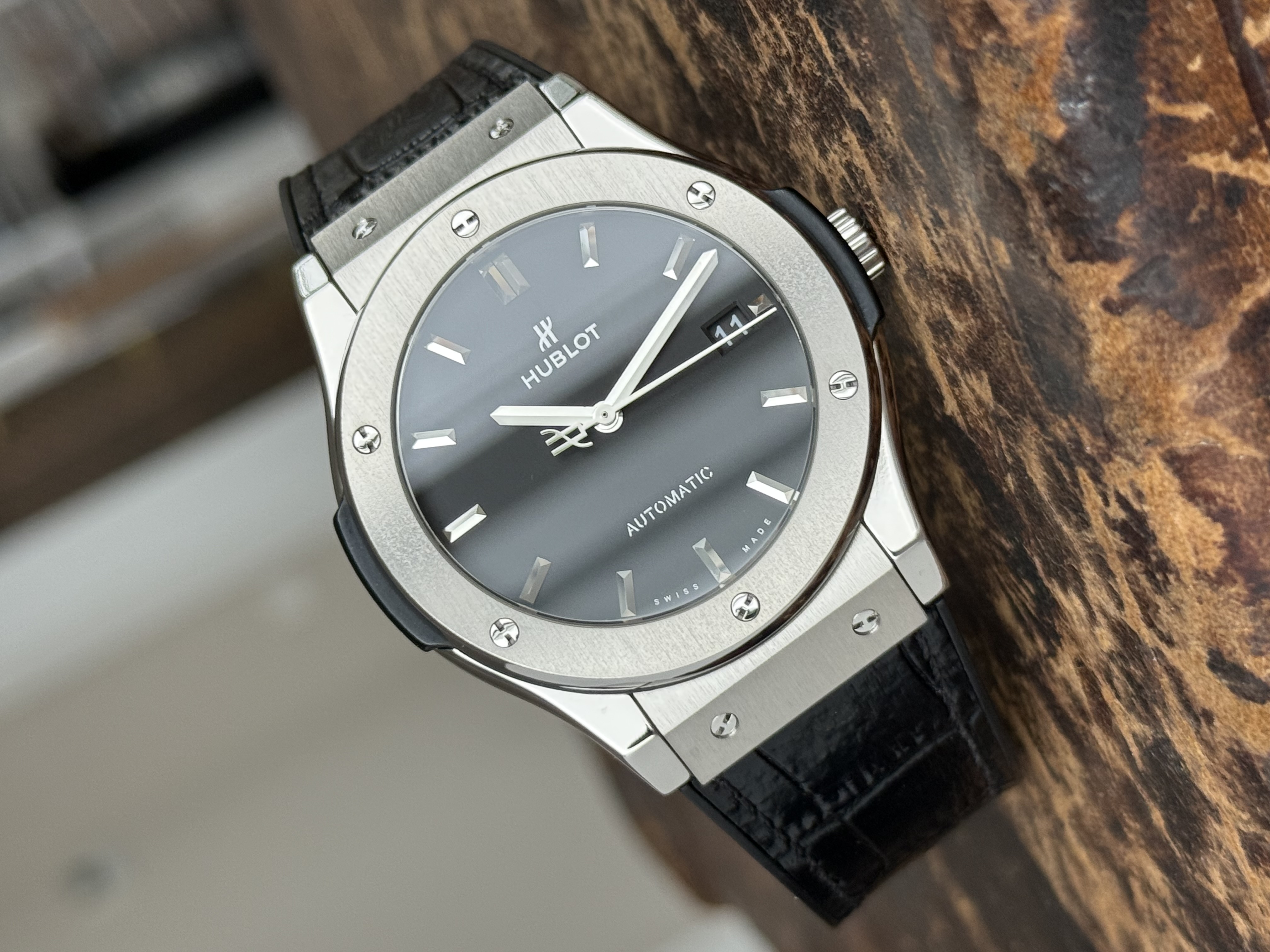 Hublot Classic Fusion 45mm Black Dial
