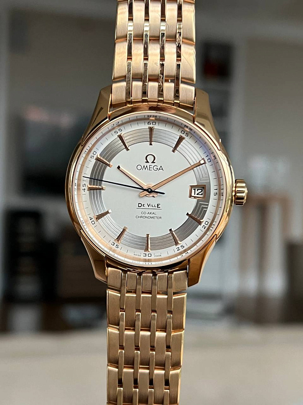 Omega De Ville Hour Vision Rose Gold