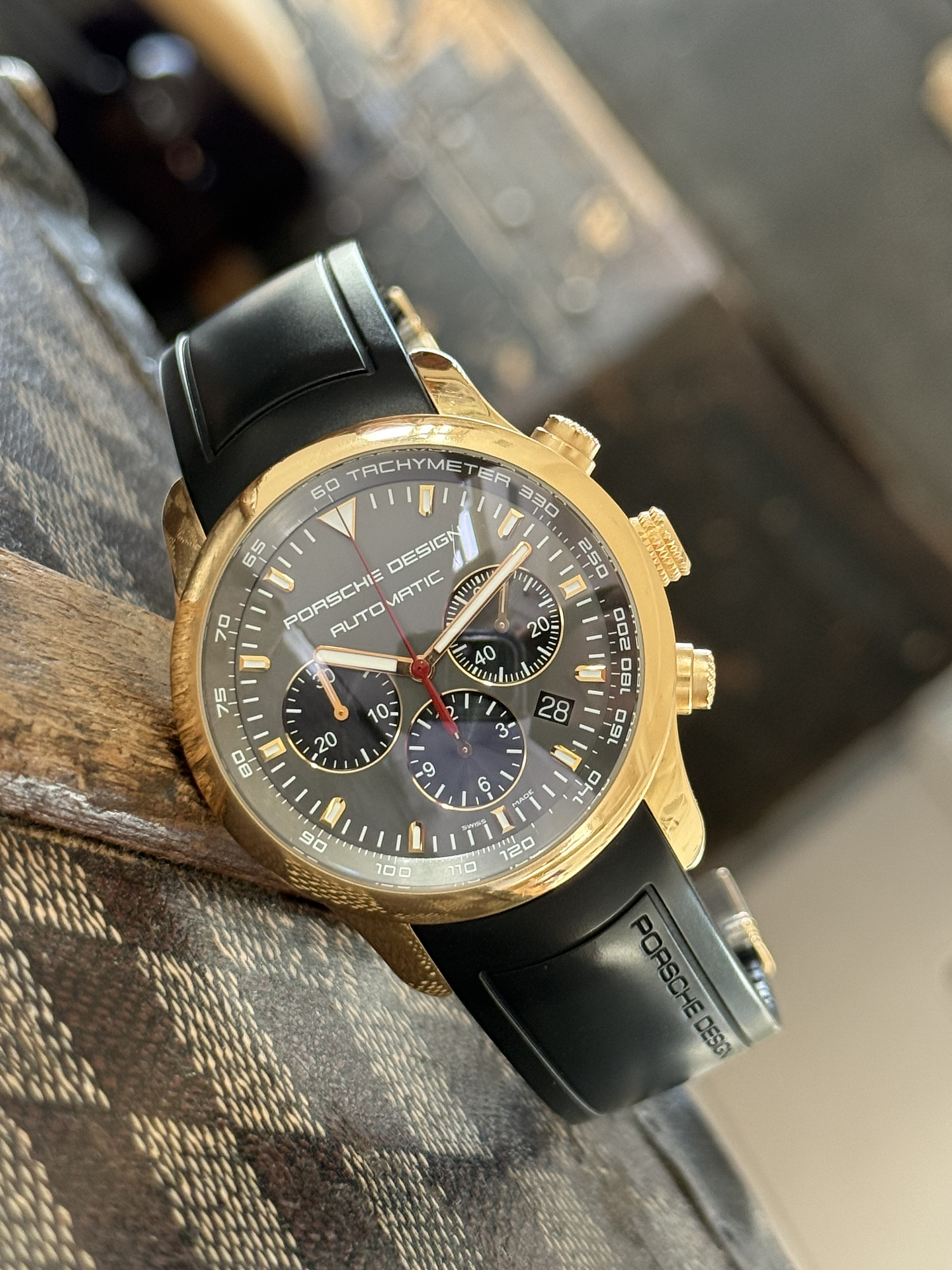 Porsche Design Dashboard Rose Gold