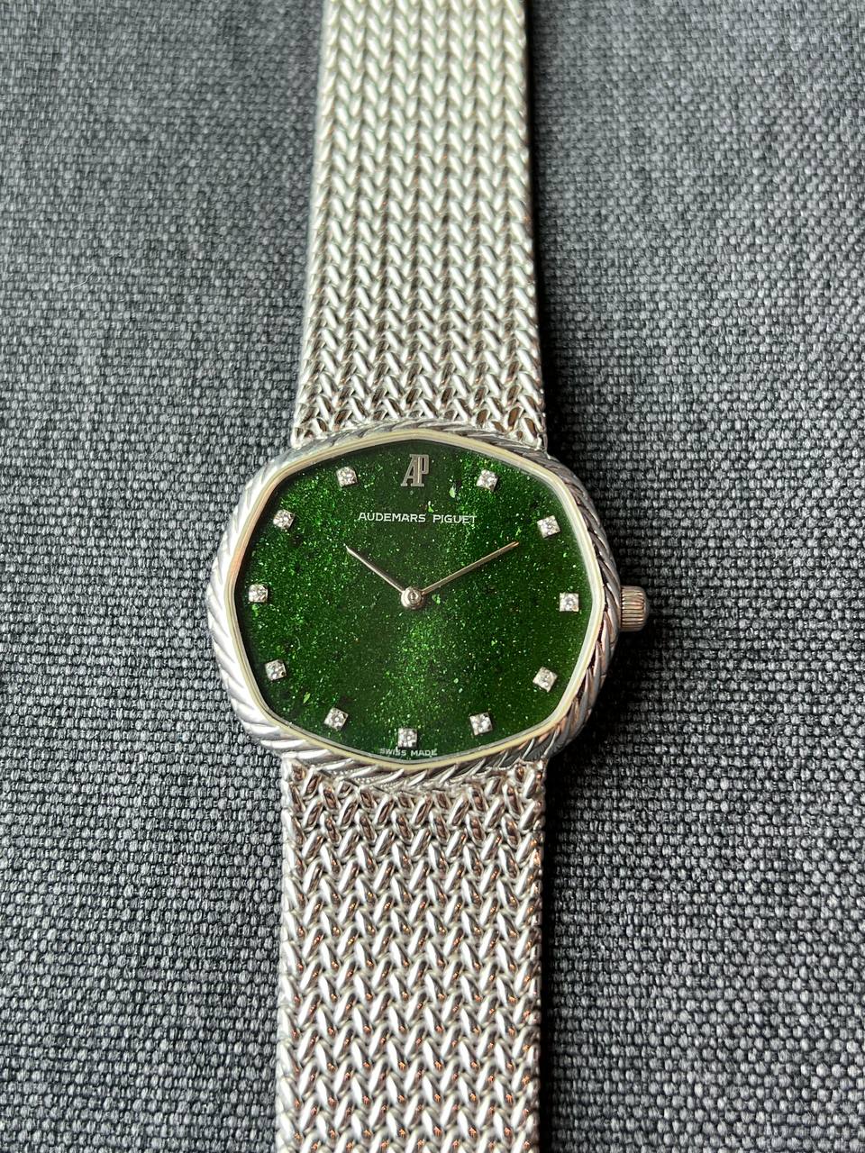 Audemars Piguet Vintage Green Aventurine dial