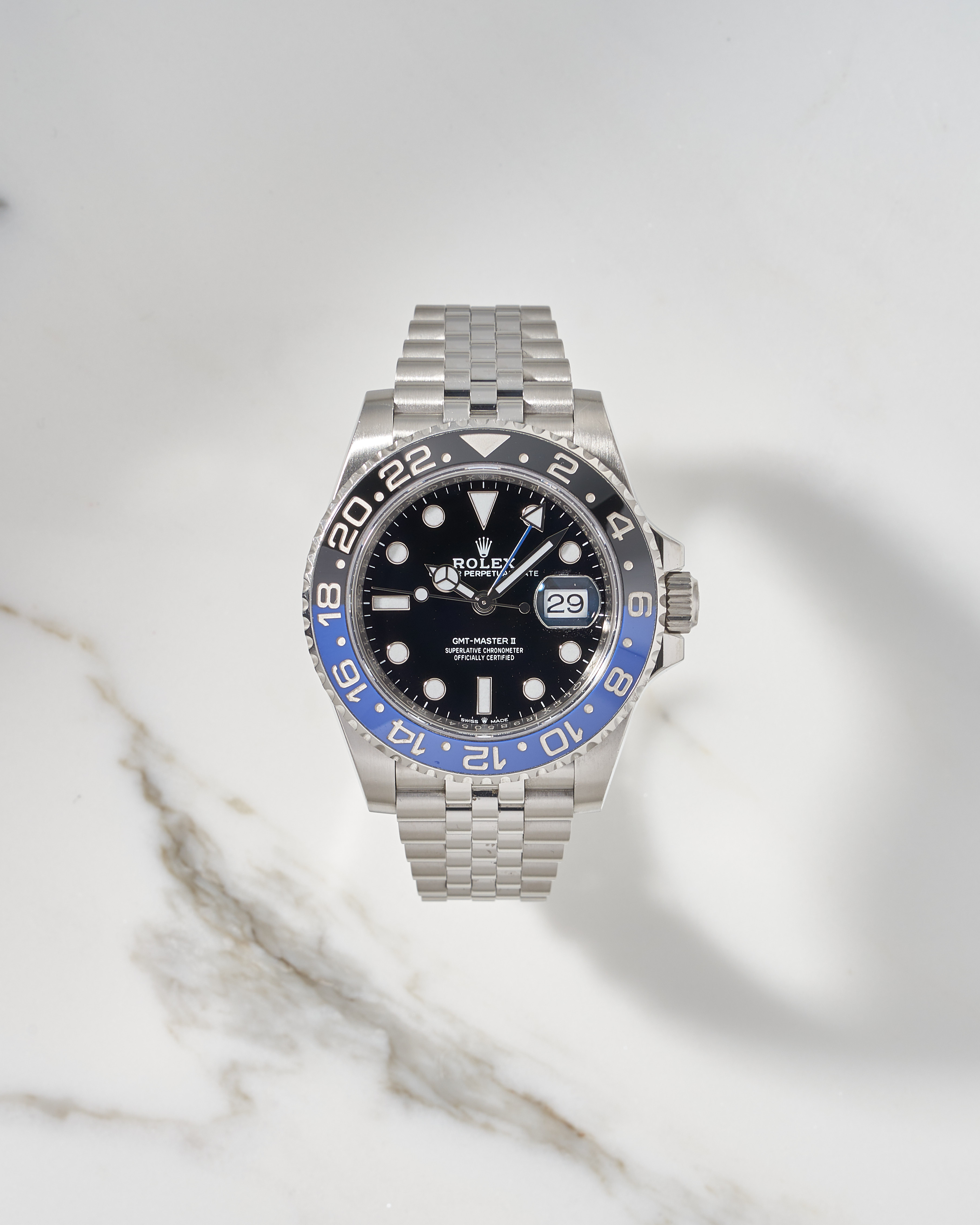 Rolex GMT-Master II Batgirl 126710BLNR 