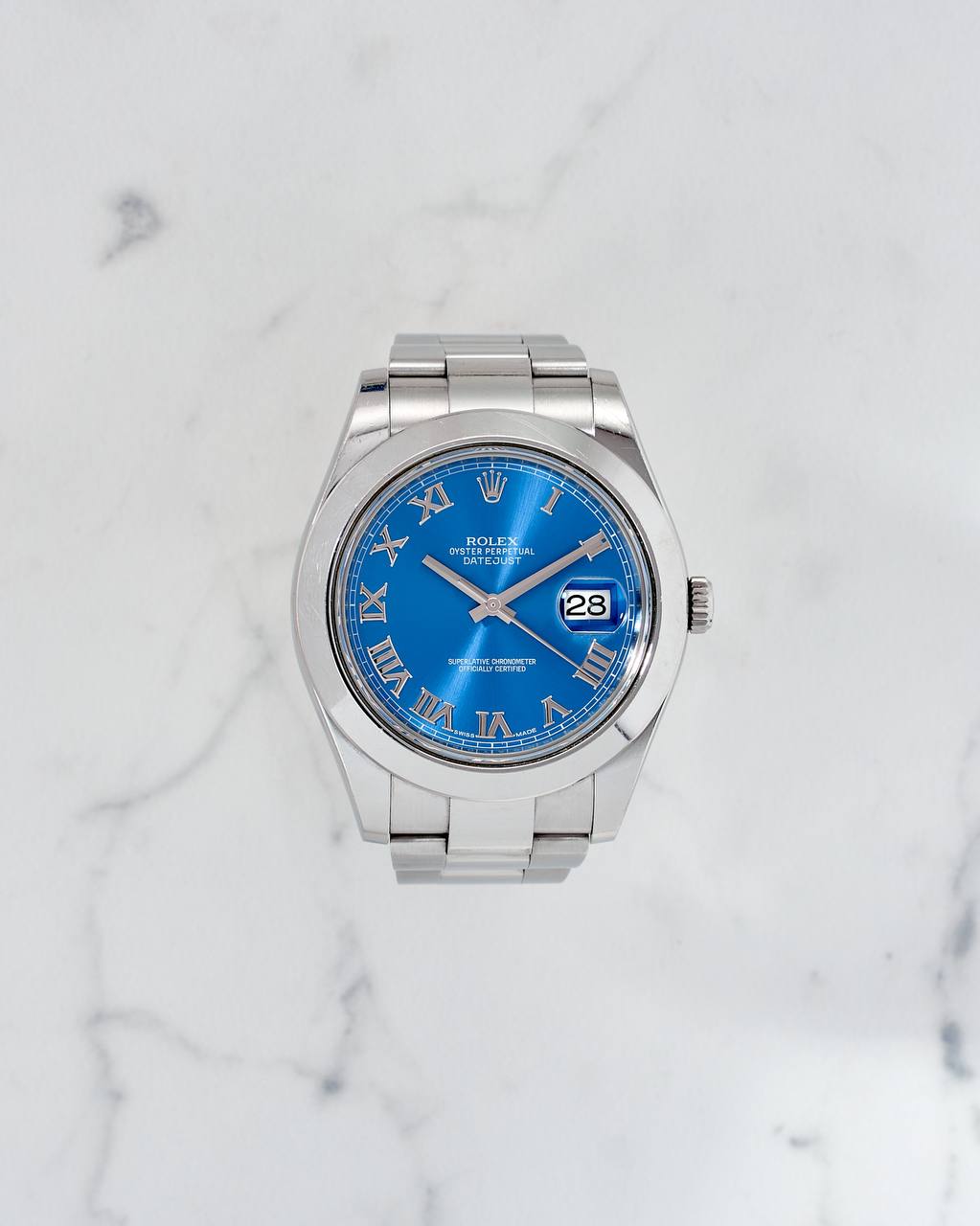 Rolex Oyster Perpetual Datejust II 41 mm Blue Dial 116300