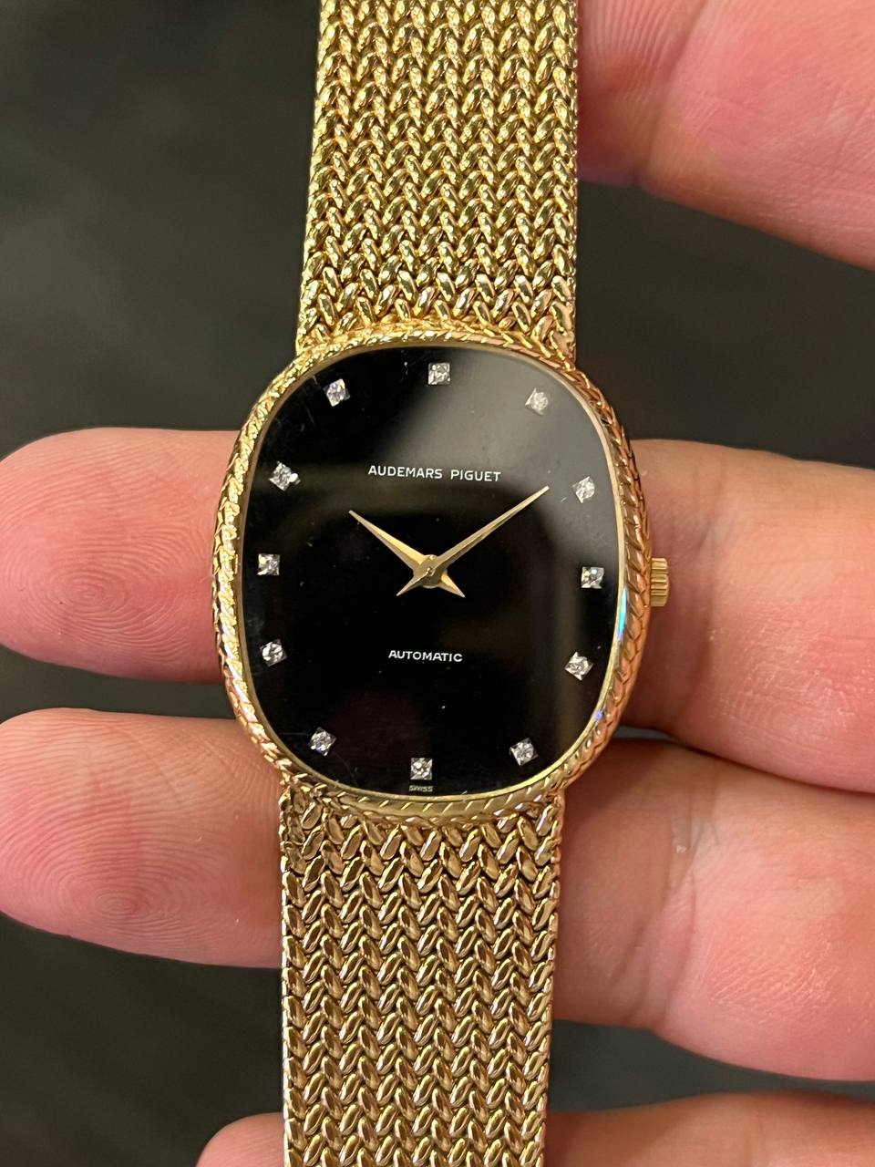 Audemars Piguet Ellipse Automatic Onyx Dial & Diamond