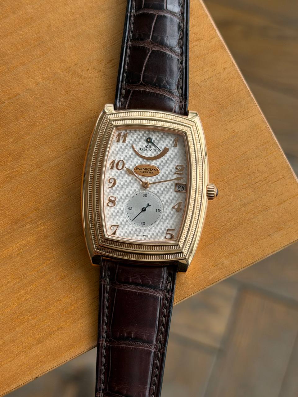 Parmigiani Fleurier Ionica 8 Days Rose Gold 
