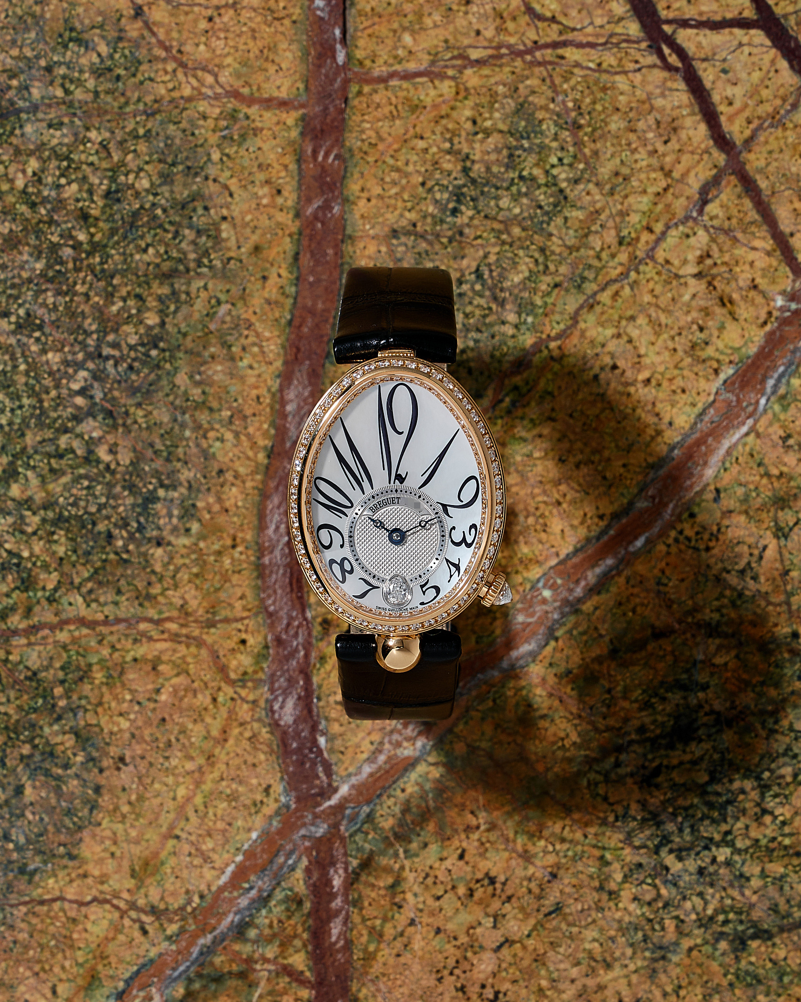 Breguet Reine de Naples with Diamonds MoP 8918