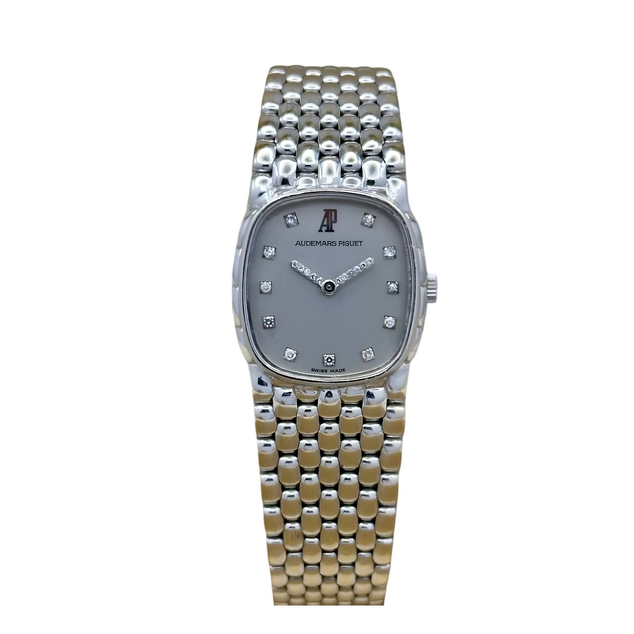 Audemars Piguet Mini Cobra White Gold Diamond Hands