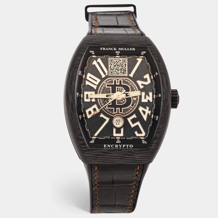 Franck Muller Black Carbon Vanguard Encrypto 45mm LE 500pcs