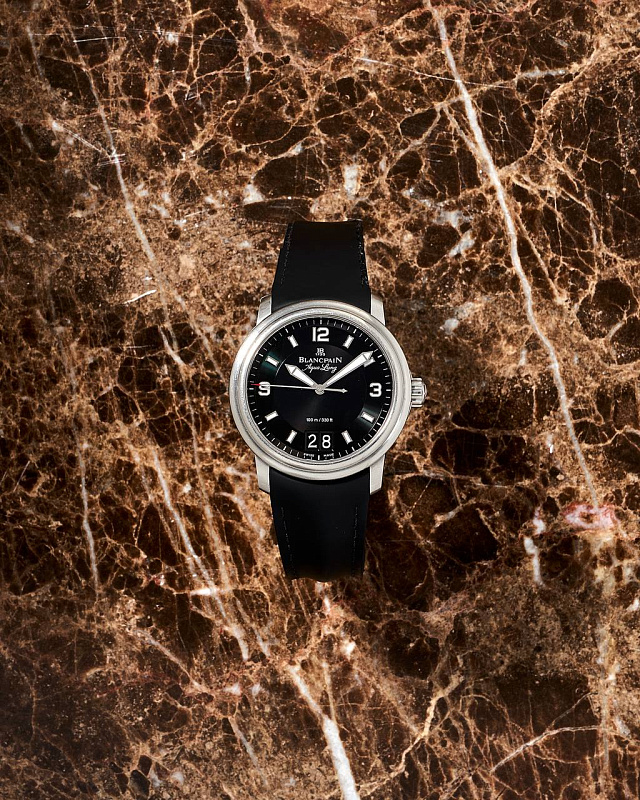 Blancpain Leman Aqua Lung Ultra Slim Big Date