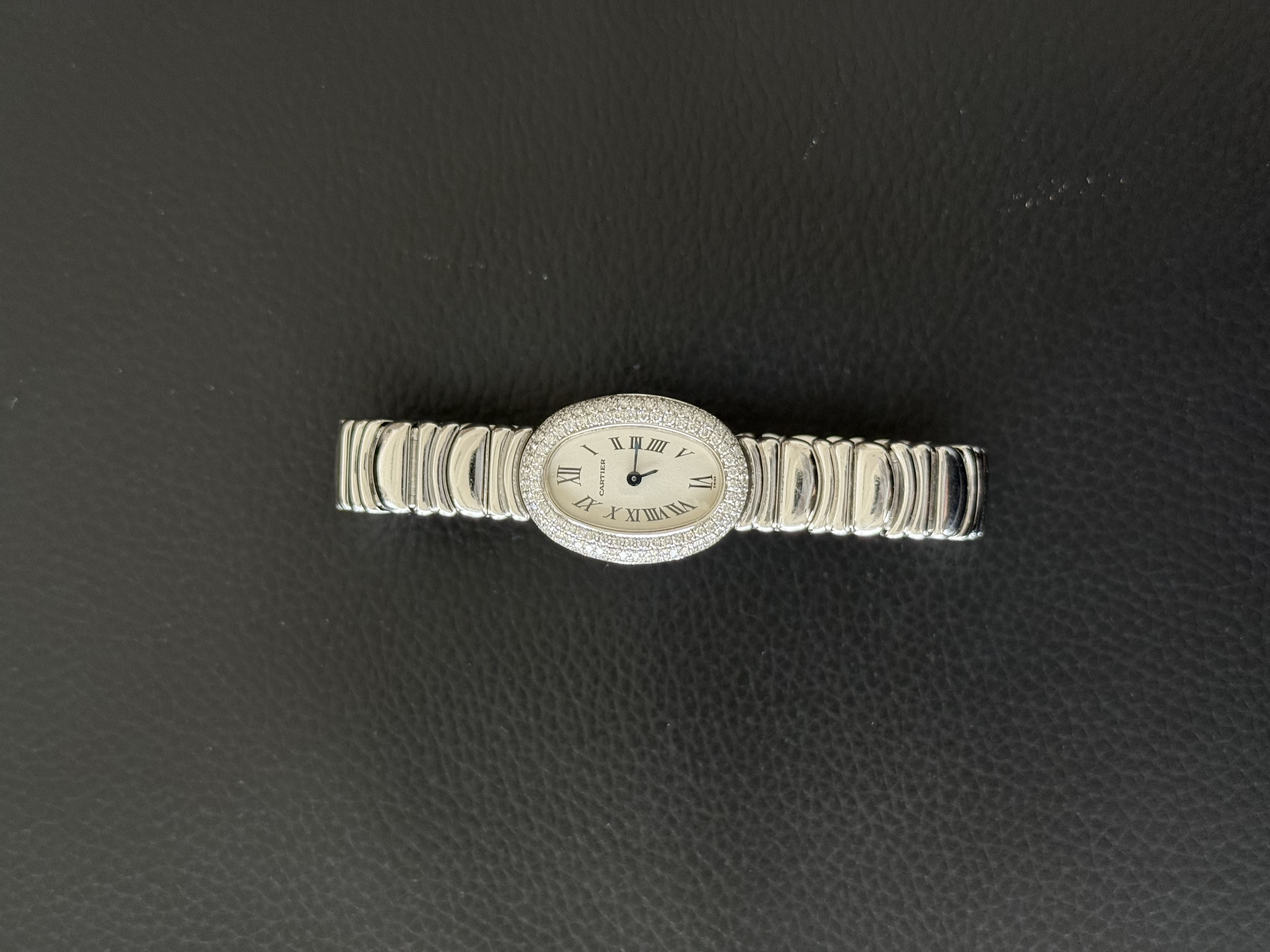 Cartier Baignoire 2369 White Gold