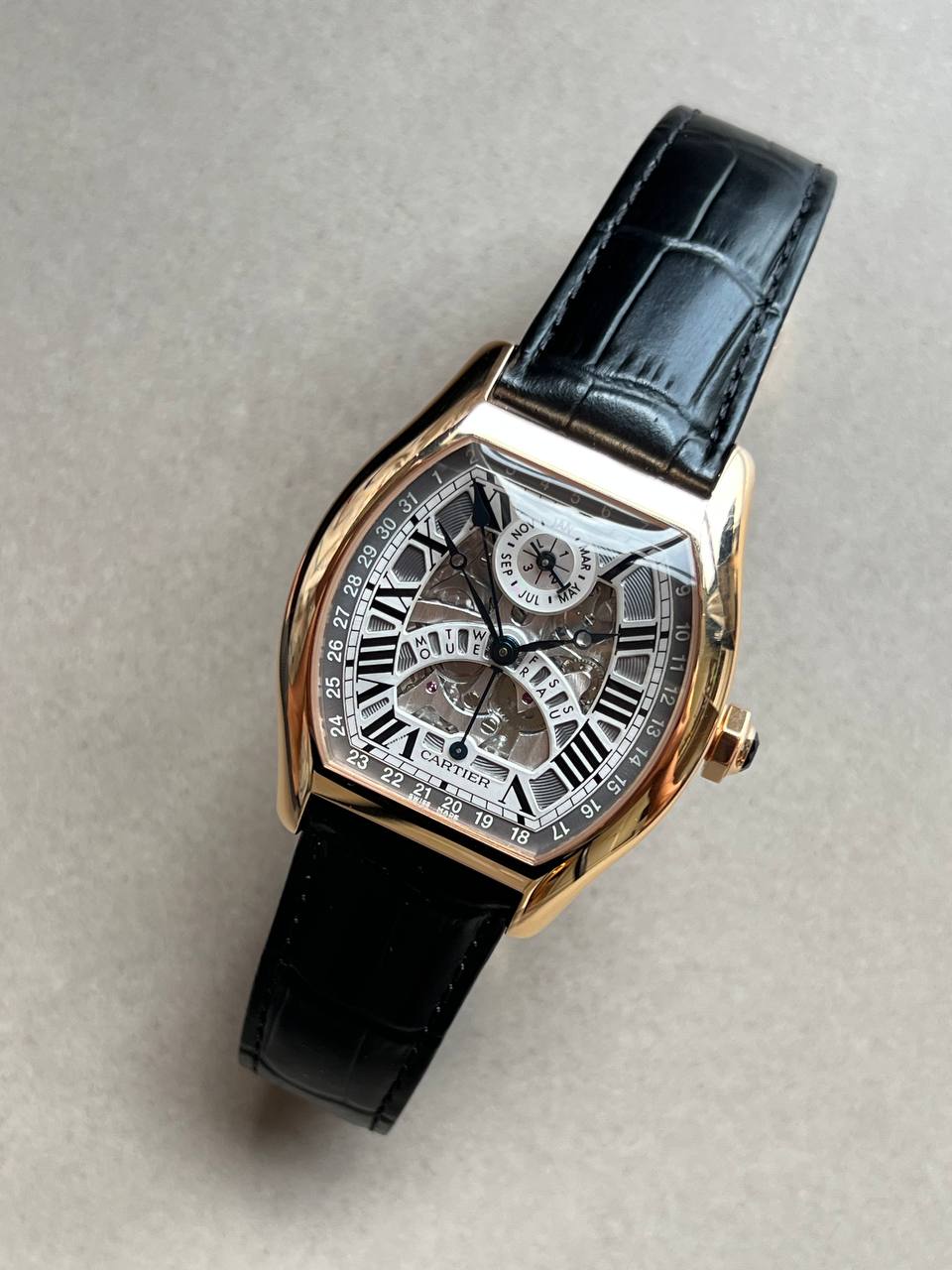 Cartier Tortue XL Perpetual Calendar 3124