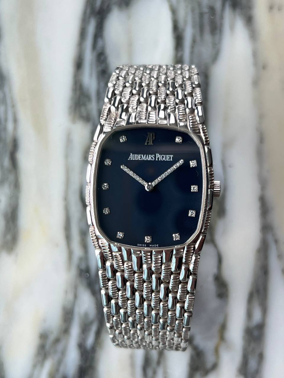 Audemars Piguet Cobra Diamond Hands and Markers White Gold