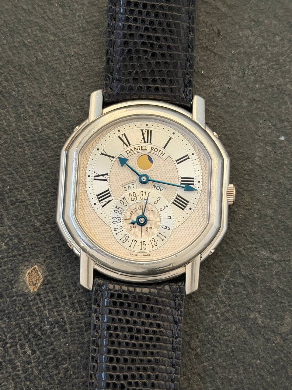 Daniel Roth Perpetual Calendar Moon Phases Edition XV Years LE Platinum