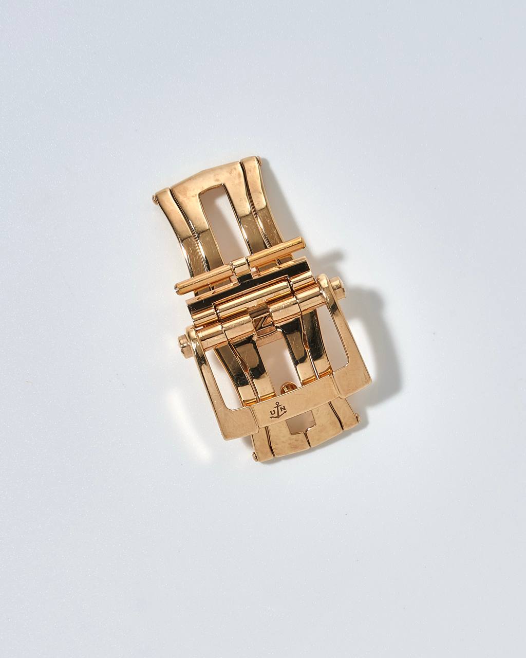 Застёжка клипса UN Deployant Clasp 19mm Rose Gold
