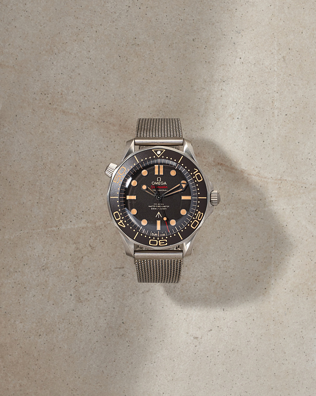 Omega Seamaster Diver 300M Co‑Axial Master Chronometer 42mm James Bond 007 Edition NEW 2021 year