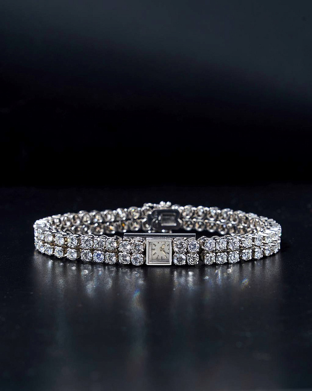 Vacheron Constantin Cocktail Vintage Diamond White Gold Lady's