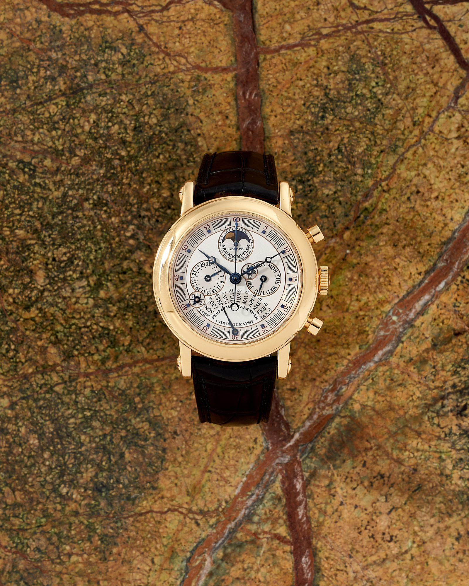 Franck Muller Perpetual Calendar Moonphase Chronograph 7000QP