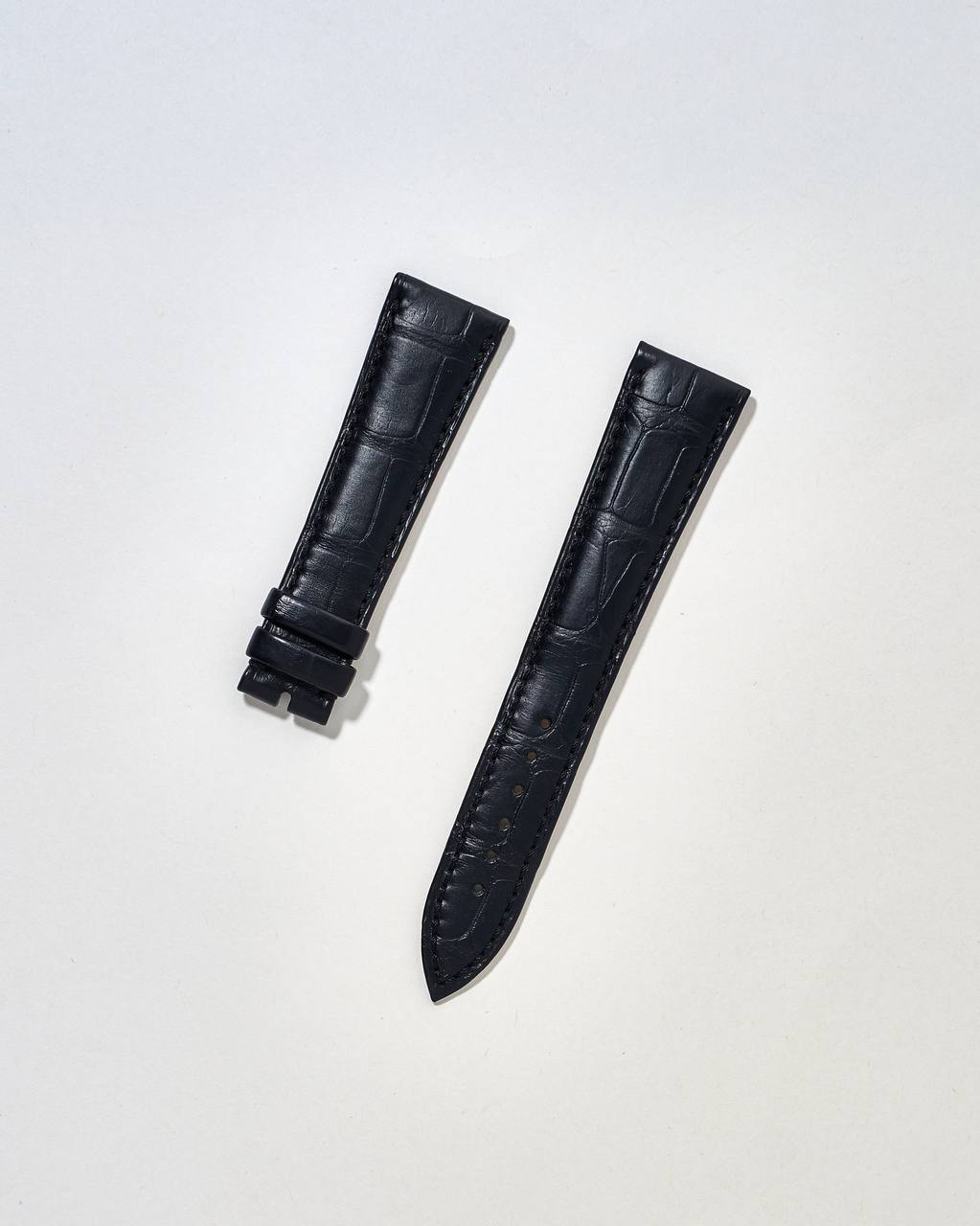 Ремешок Breguet Leather Strap 20x16mm Black NEW