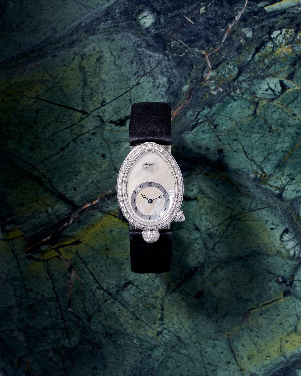 Breguet Reine de Naples Diamonds MoP 8928 White Gold 