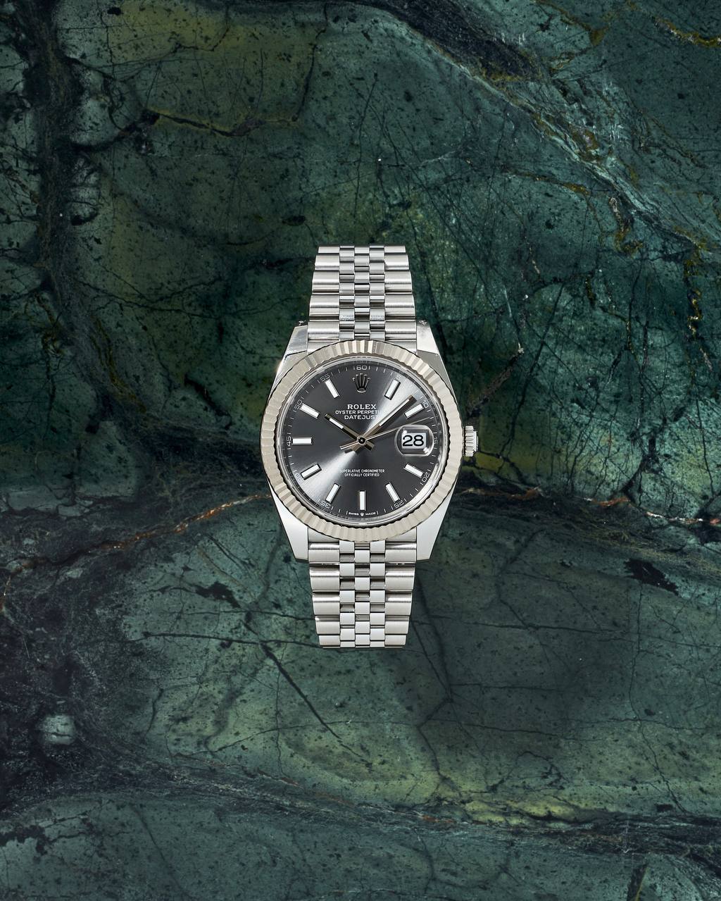 Rolex Datejust 41mm Grey Dial 126334 