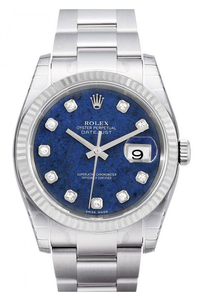 Rolex Datejust 36mm Sodalite Dial 116234