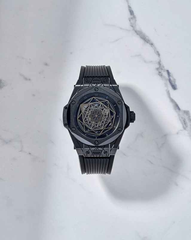 Hublot Big Bang Sang Bleu All Black Limited Edition 45mm