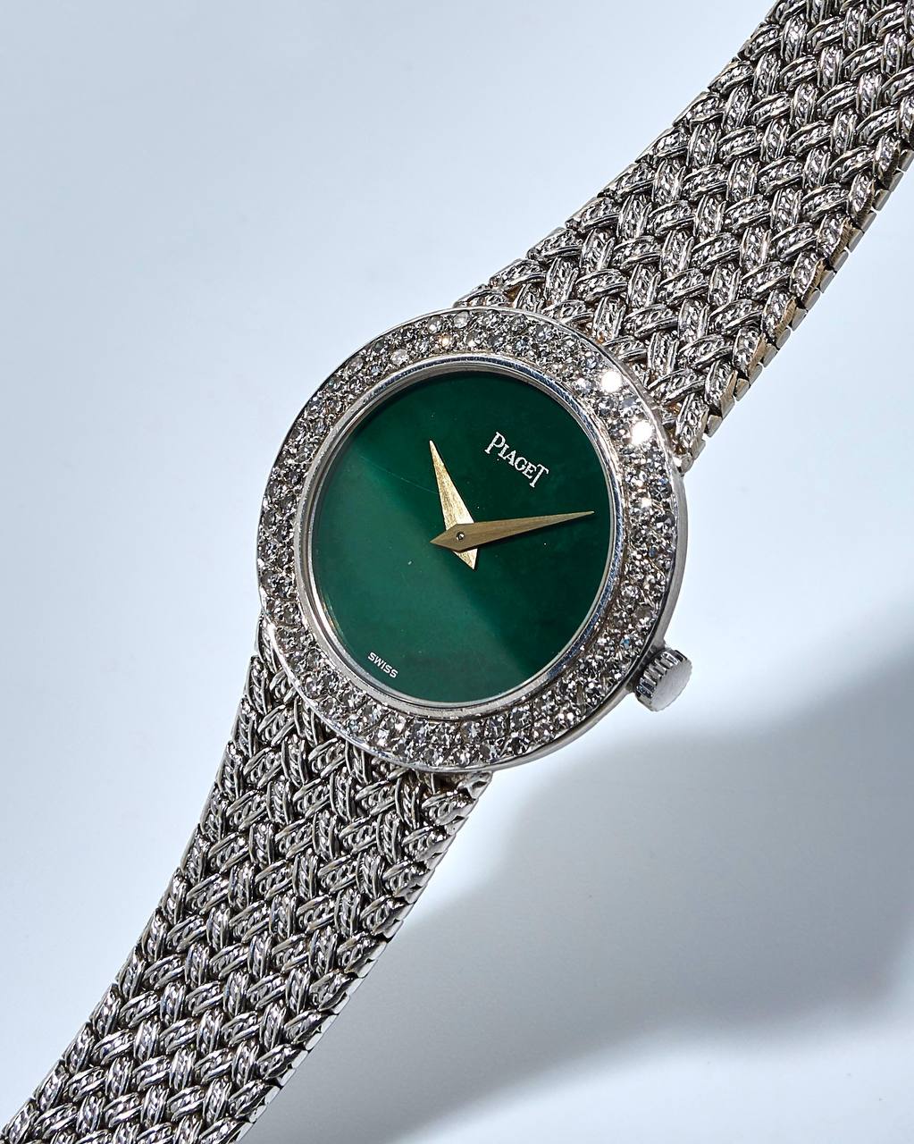  Piaget Double Row Diamond Ladies Vintage 9187