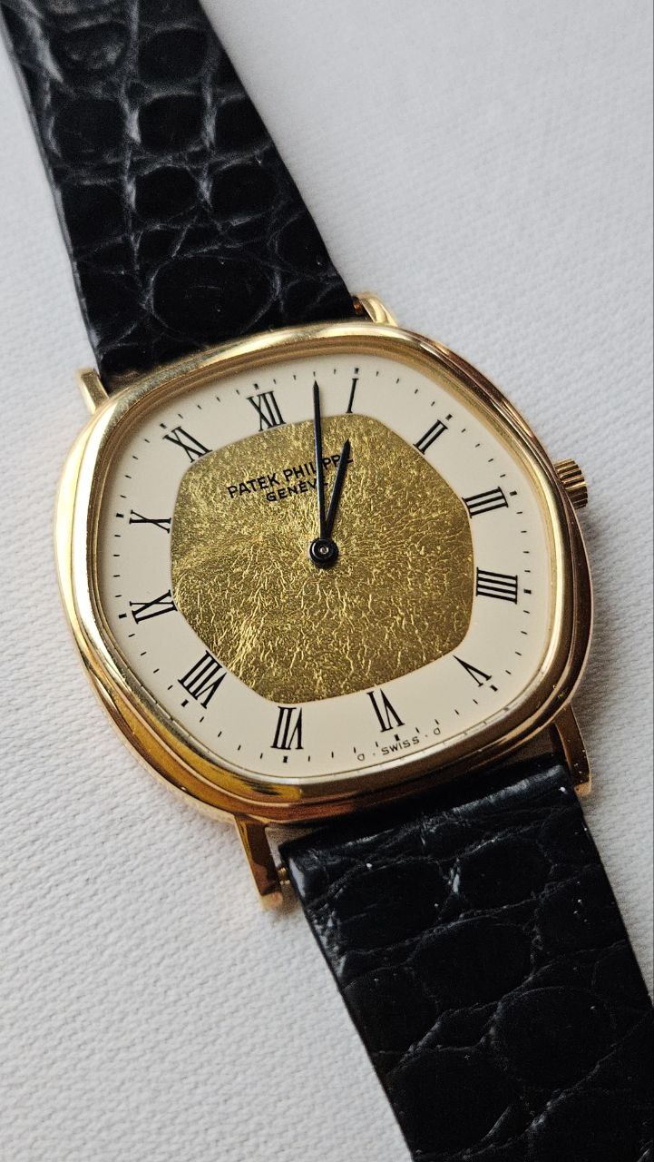 Patek Philippe Ellipse Enamel and Gold Dial 3861