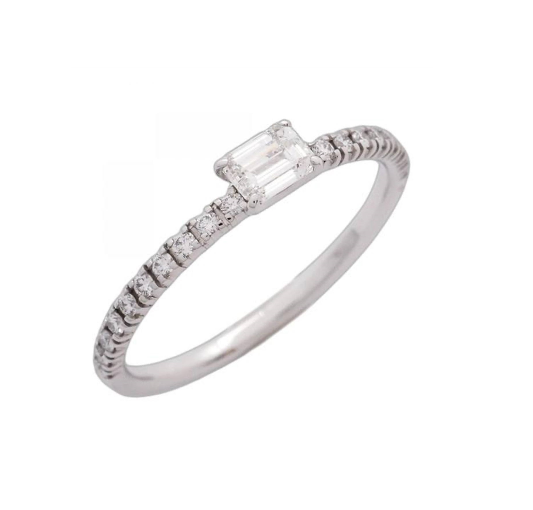 Cartier Etincelle Ring White Gold & Diamonds 