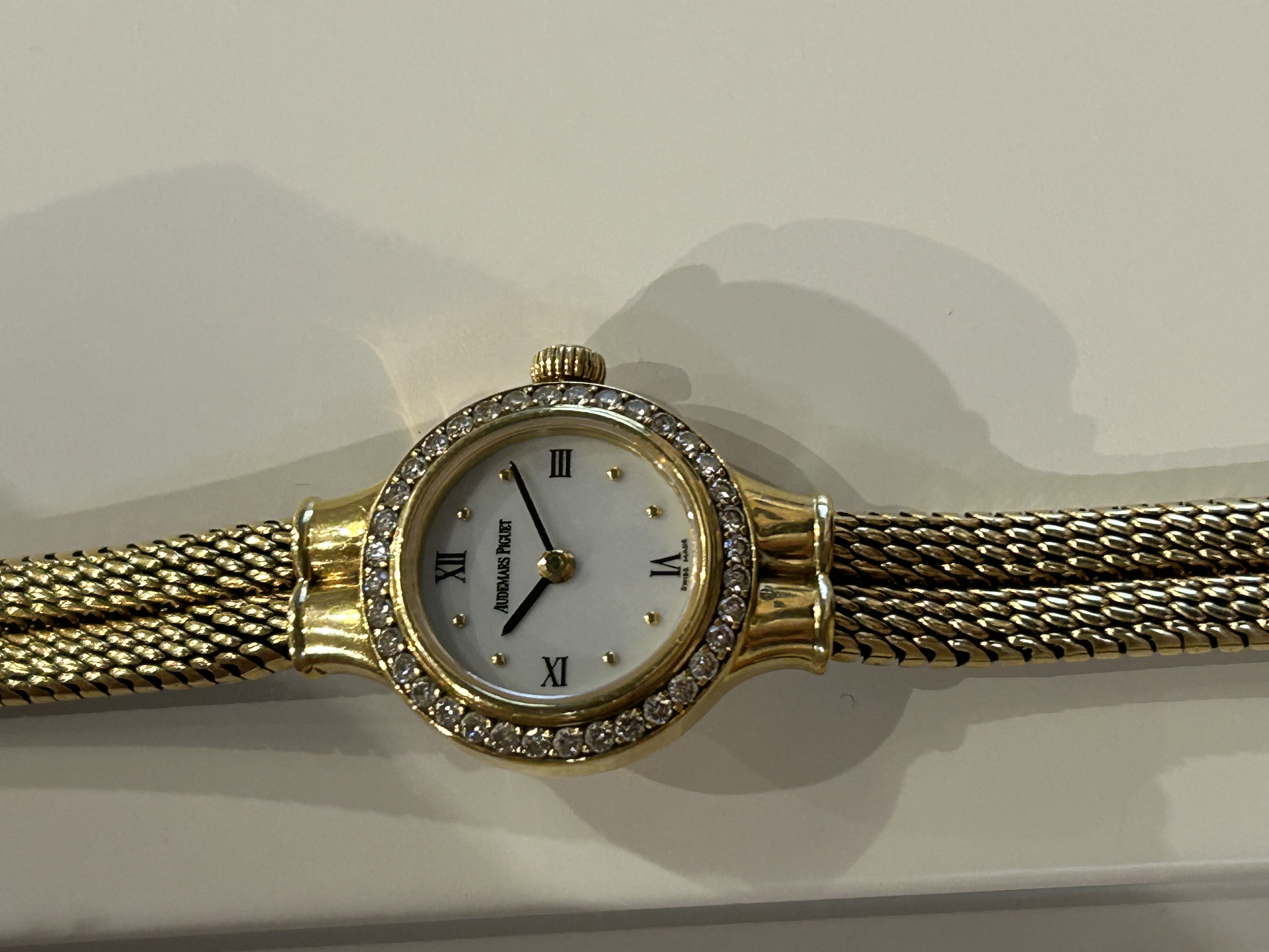 Audemars Piguet Vintage Diamond Bezel Cocktail Ladies Watch