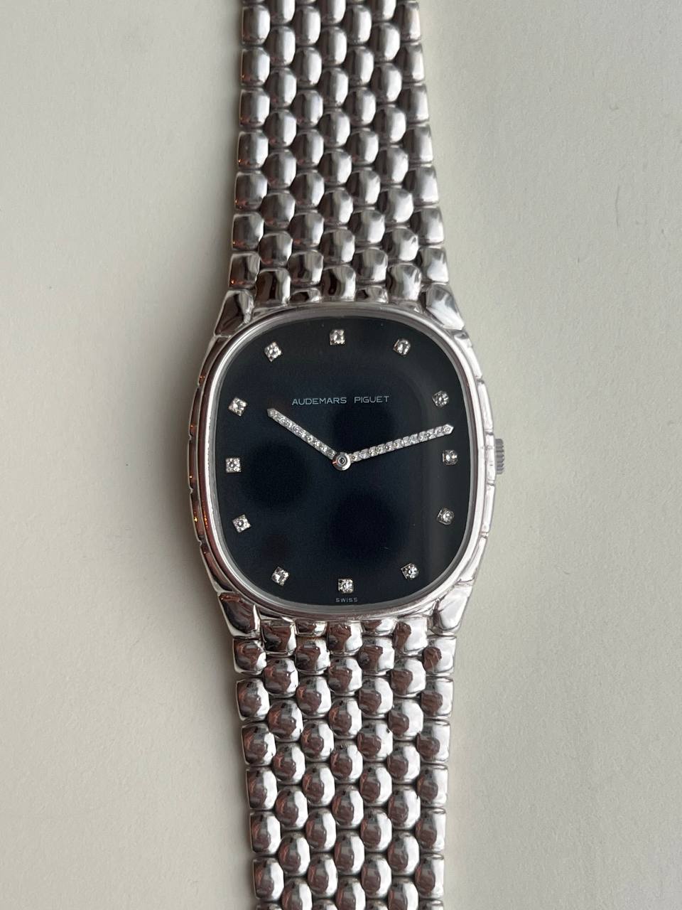 Audemars Piguet Cobra White Gold Diamond Hands 