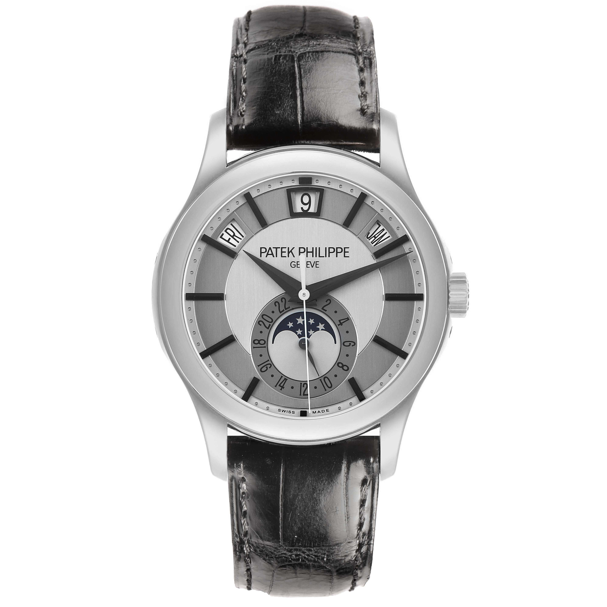 Patek Philippe Annual Calendar Moon Phase 5205 White Gold