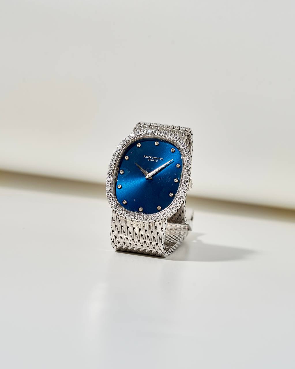 Patek Philippe Golden Ellipse Diamonds 3748 White Gold
