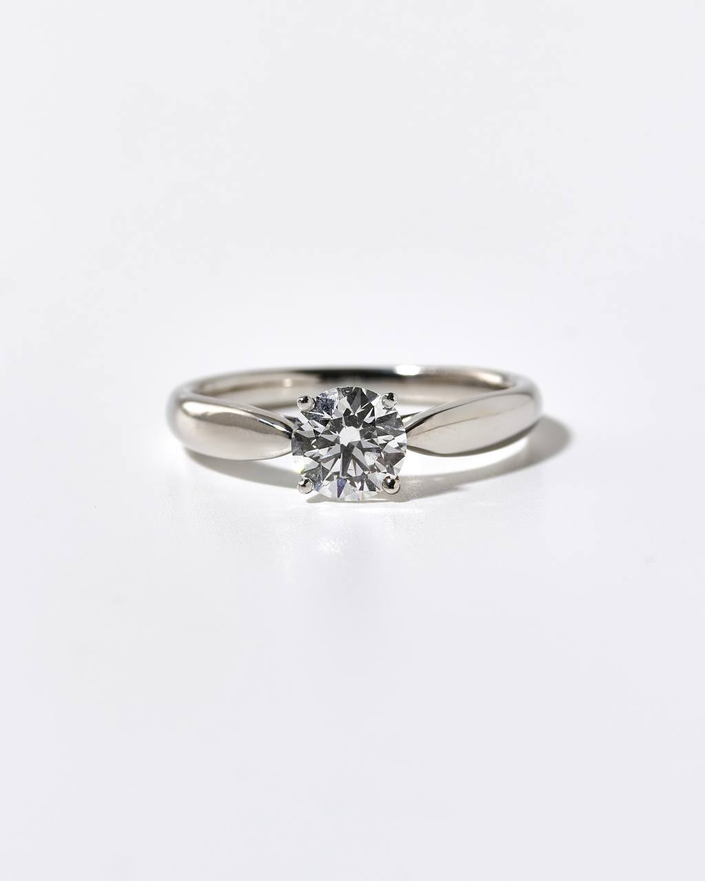 Tiffany&Co Harmony Ring Platinum Round Brilliant 0,78 Ct