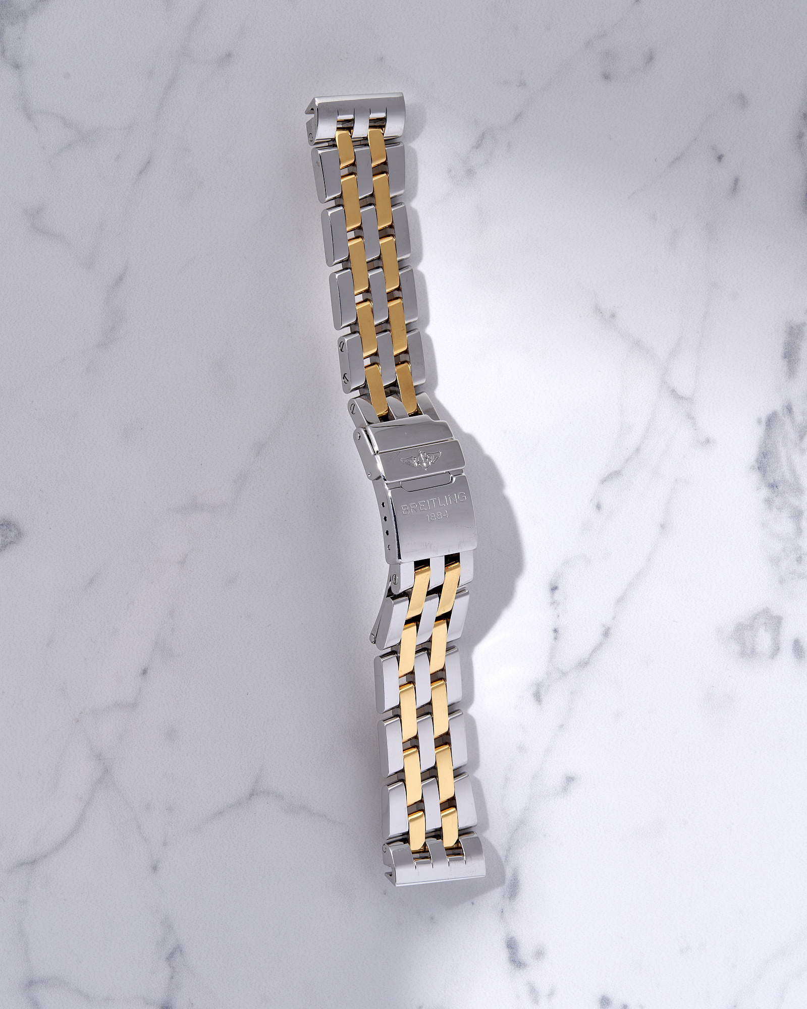 Breitling Bracelet Steel&Gold 20mm