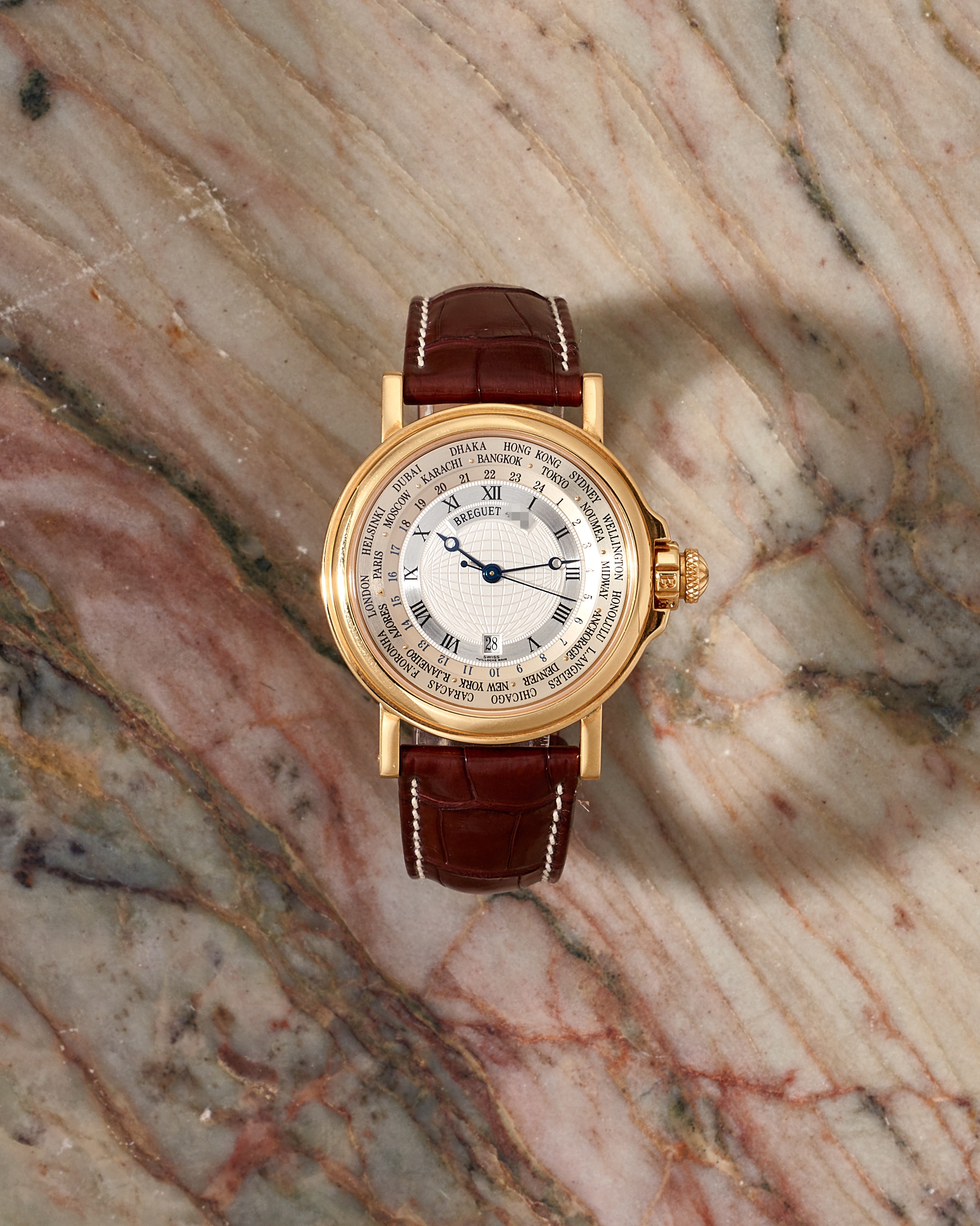 Breguet Marine Hora Mundi World Time Zones 3700